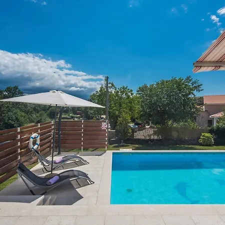 Sandra With Heated Pool Villa Svetvincenat